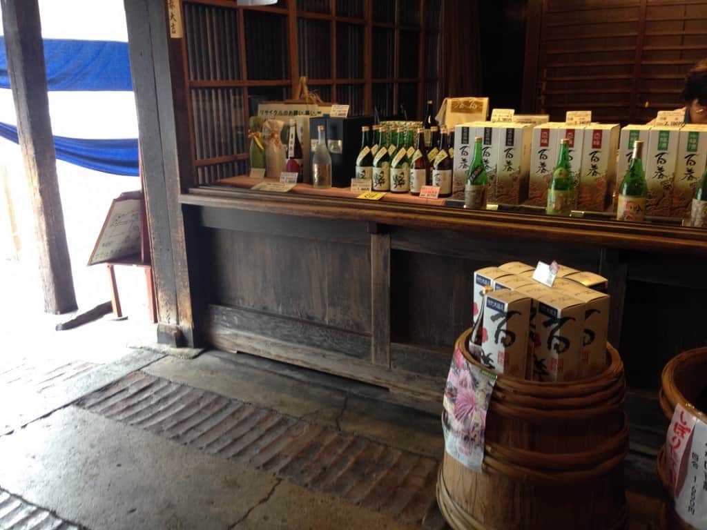 Kosaka sake brewery in Mino city, Gifu prefecture