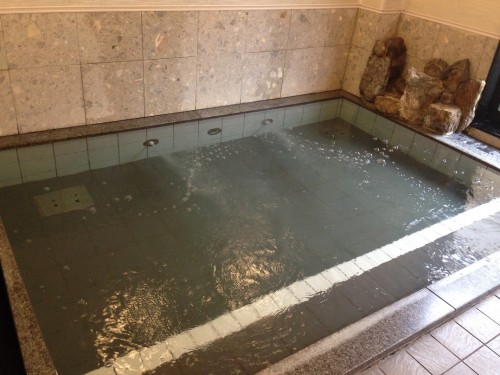  take a dip at the onsen bath at Izumiso Ryokan, Mino city, Gifu prefecture
