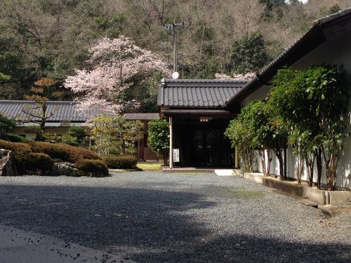 The entrance of Ryokan in Mino city, Gifu prefecture