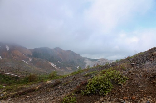 The scenery of Little Fuji, Azumayama, in Fukushima, Japan.