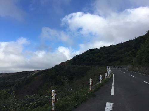 A Road Along the Bandai-Azuma Skyline, Fukushima, Japan