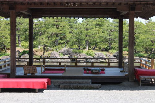 The Heart of the Jorakuen Japanese Garden, Fukushima, Japan.