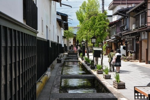 Hida furukawa's old town