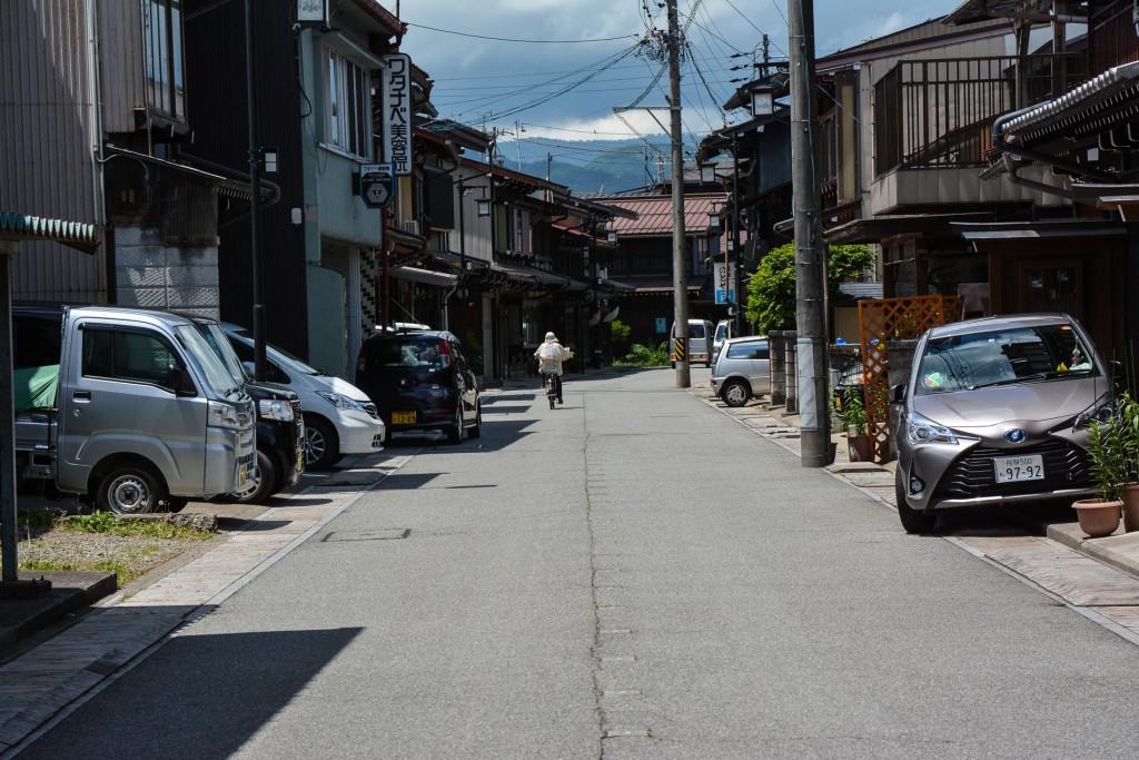 Nino-machi Street / Sanno-machi Street in Hida city, Gifu prefecture