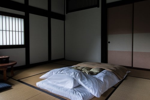 My room was beautiful and simple at Tanekura Inn, Gifu prefecture.