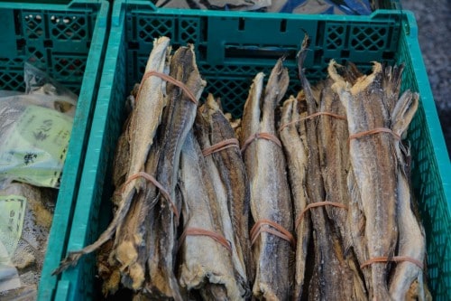Dried Fish at Murakami's Market