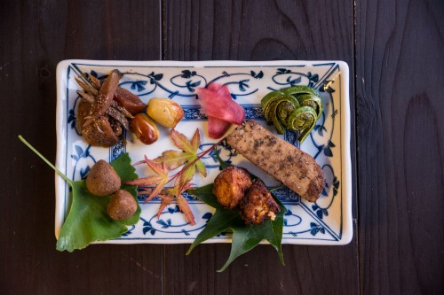 All of the meals were well prepared with local and seasonal products at Tanekura Inn, Gifu prefecture.