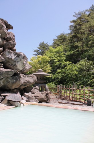 Public Bath 4 at Tamagoyu onsen, Fukushima, Japan.
