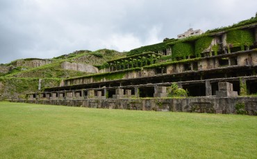 Kitazawa flotation plant (北沢浮遊選鉱場) has a set of facilities (such as a power plant) that have contributed to the modernization of the mines.