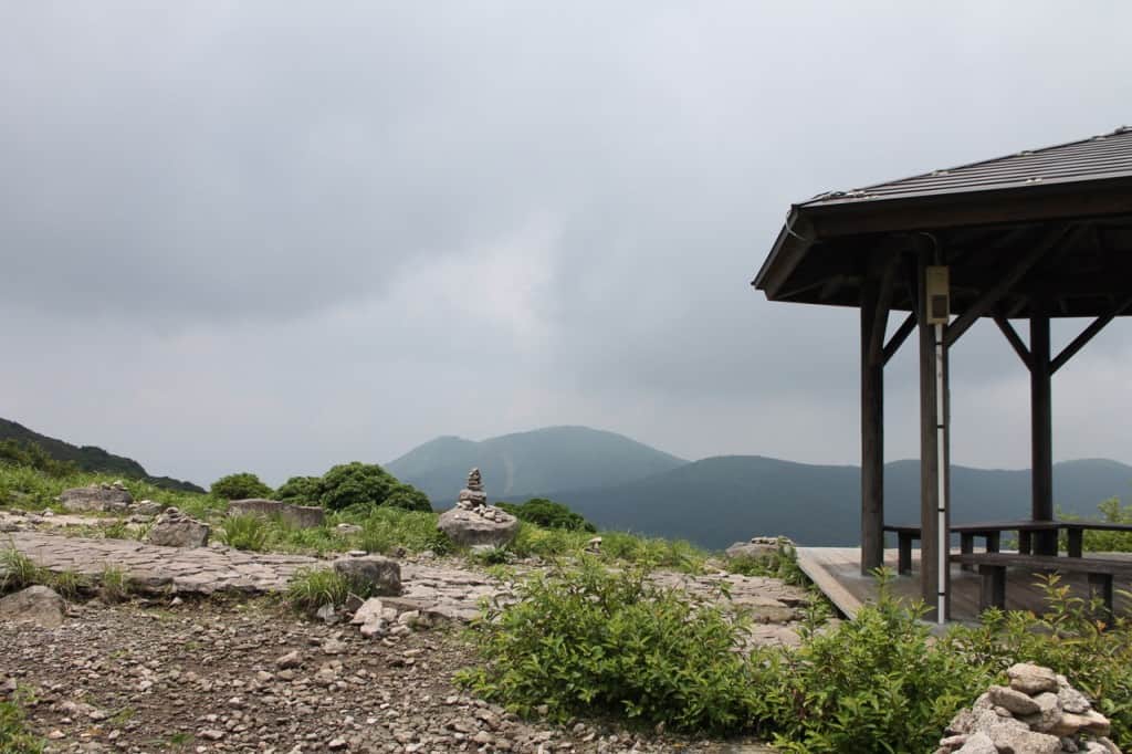 Aso Kuju national park in Rita prefecture, Kyushu, Japan.