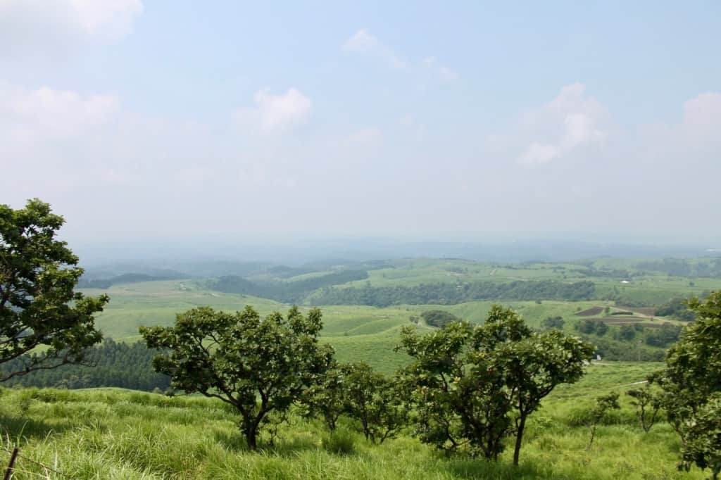 Aso Kuju national park in Rita prefecture, Kyushu, Japan.