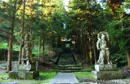 Futago-ji temple at Kunisaki peninsula, Oita prefecture, Japan.