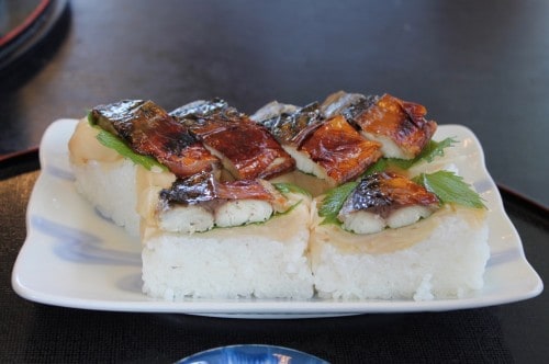 The originated sushi in Japan