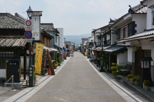 A Well Preserved Old Town in Hita, Oita prefecture, Kyushu, Japan.