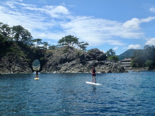Meikyodo Cave Nature Paddle Boarding Two People, Fukui prefecture