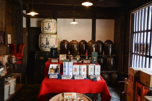Sake Brewery in Usuki, Oita prefecture, Kyushu, Japan.