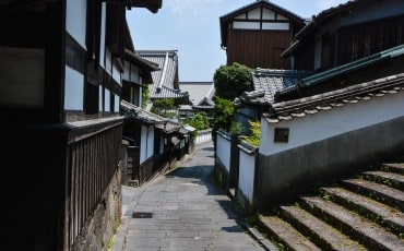 Usuki's samurai residence area, Oita prefecture, Kyushu, Japan.