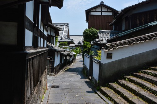 Usuki's samurai residence area, Oita prefecture, Kyushu, Japan.