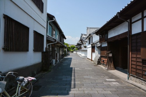 Usuki's samurai residence area, Oita prefecture, Kyushu, Japan.