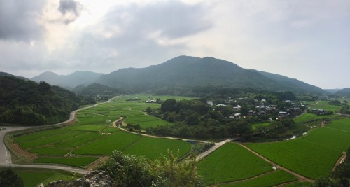 Tashibunoshou View Point at Bungotakata city, Oita prefecture.