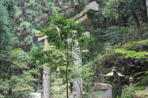 Futago-ji temple at Kunisaki peninsula, Oita prefecture, Japan.