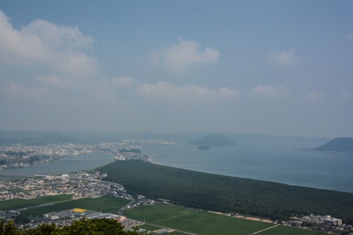 Niji no Matsubara beach at Karatsu, Saga, Japan