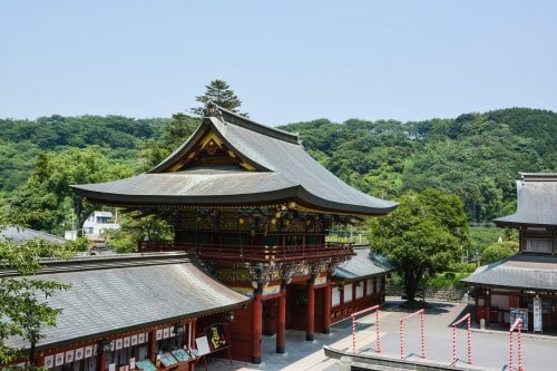 Yutoku inari shrine, One of the Three Largest Shrines Dedicated to Inari in Japan.