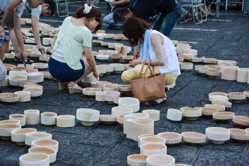 Lantern festival at Imari Okawachiyama pottery village, Saga prefecture, Kyushu.