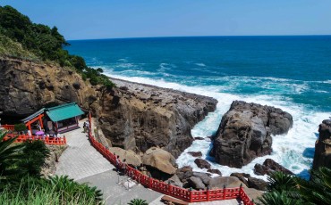 Udo Jingu Shrine Kyushu Travel Roadtrip Miyazaki Prefecture