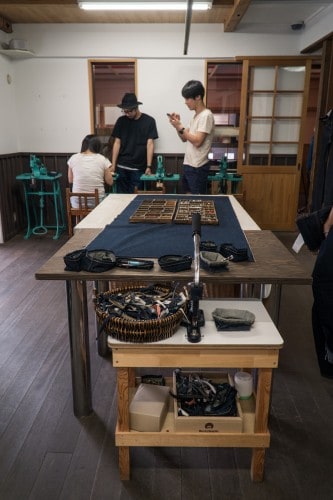 Betty Smith Jeans Making Experience,Kojima,  Kurashiki city, Okayama prefecture, Japan.