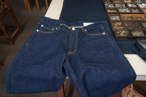Betty Smith Jeans Making Experience,Kojima,  Kurashiki city, Okayama prefecture, Japan.