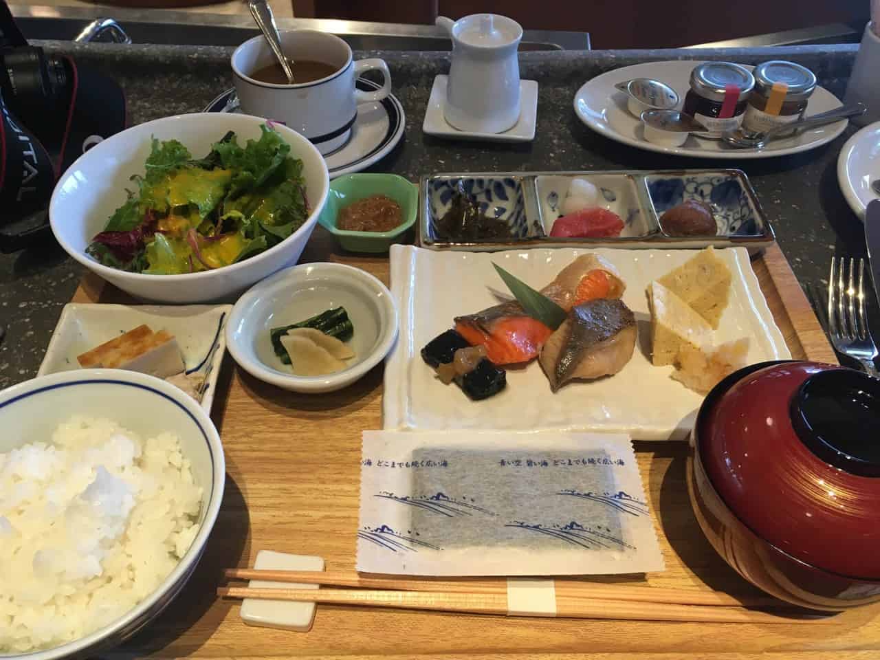 Japanese food at Karuizawa Grill