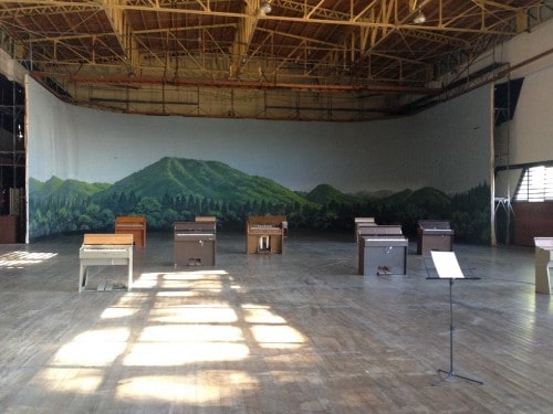 The art festival Nakanojo Biennale in Gunma prefecture, close to Tokyo.