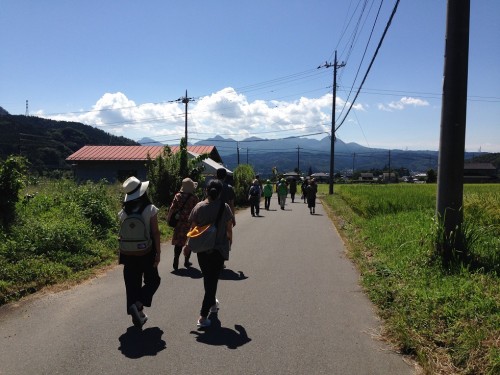 The art festival Nakanojo Biennale in Gunma prefecture, close to Tokyo.