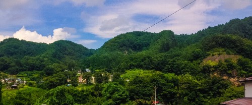 Shiriyaki onsen, a hidden onsen place in Nakanojo town, Gunma prefecture.