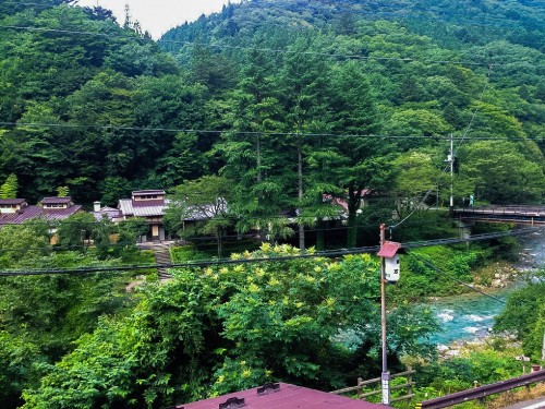 Shima onsen, gunma prefecture, Japan.