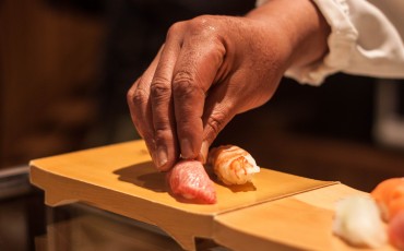 My Chef sushi experience at The Prince Villa Karuizawa