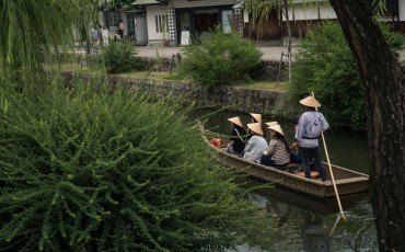 Kurashiki Bikan Historical Quarter in Okayama prefecture, Japan.
