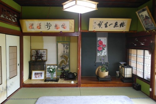 the farmer's homestay 'Kominka "Gallery" Minka 'in Usa city, Oita prefecture, Kyushu, Japan.