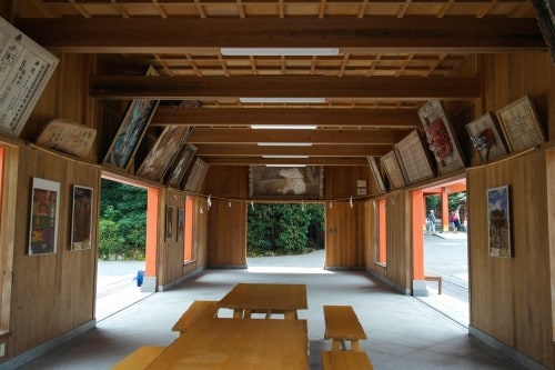 Usa Jingu Shrine is a national treasure of Japan lies within Usa, Oita.