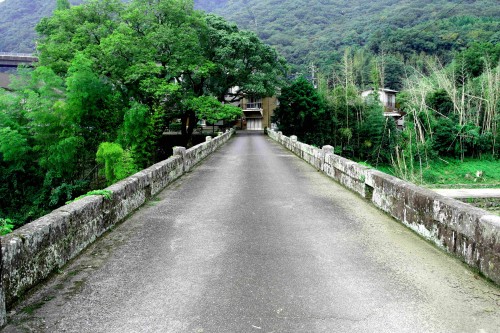 Torii Bashi Bridge in Oita prefecture, Kyushu, Japan.