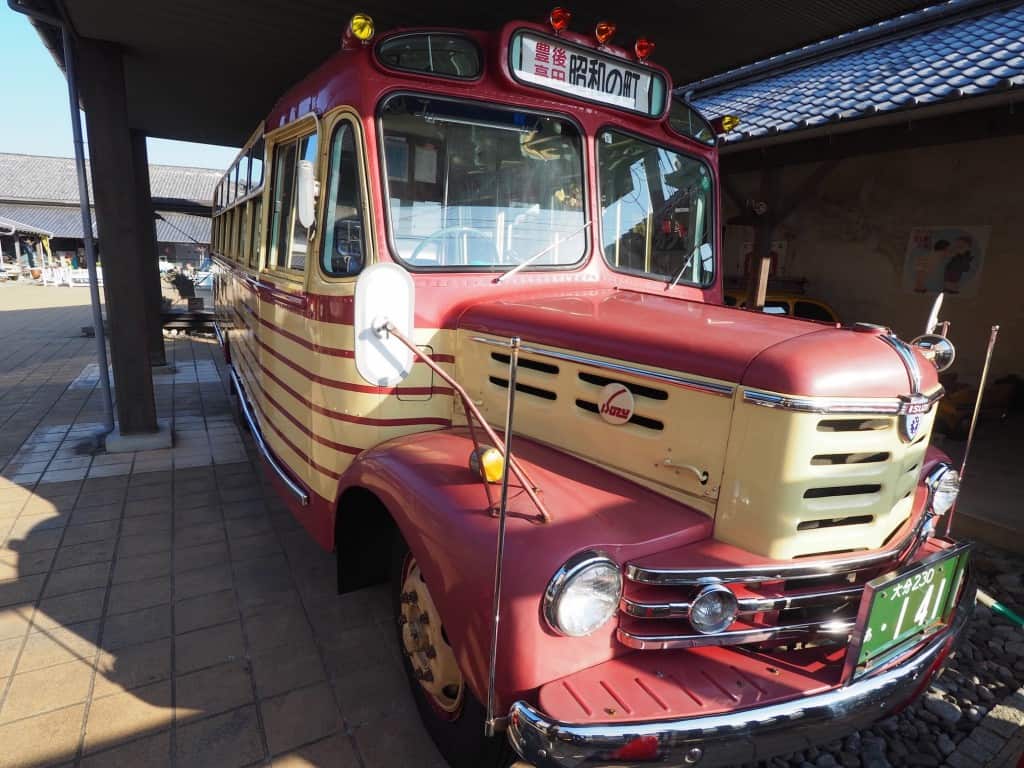 showa no machi shopping arcade in Oita prefecture, Japan