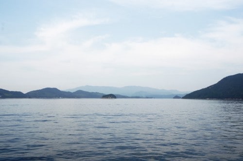 Seto Inland Sea in Japan