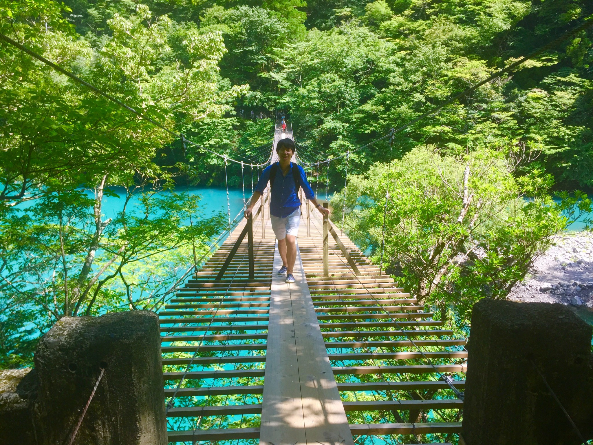 Sumatakyo gorge in Shizuoka, Japan.
