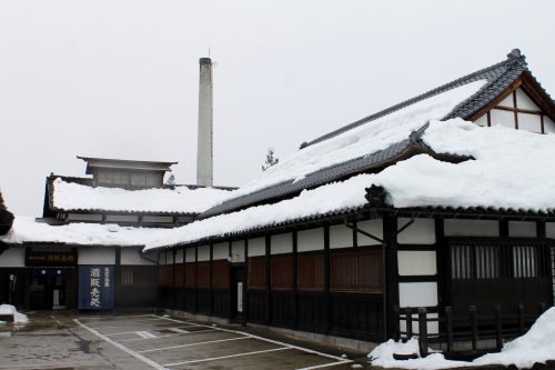 Toko Sake Brewery in Yonezawa City, Yamagata Prefecture, Tohoku, Japan.