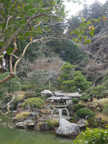 The historical Narita-san Temple near the Narita International Airport in Japan.