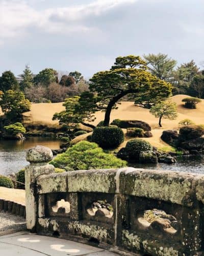 Visit Suizenji Park to discover Kumamoto's history and culture.