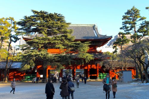 Zozoji Temple in Shiba Park, Tokyo