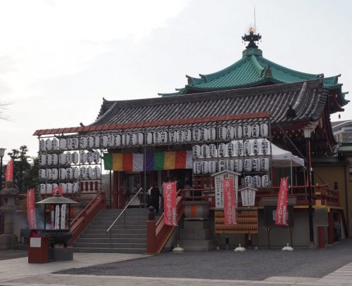 Bentendo at Yanesen area in Tokyo, Japan.