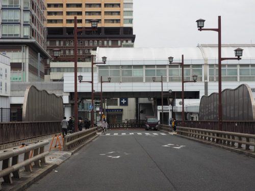 Nippori Station Buildings on the Keisei Line, Tokyo.